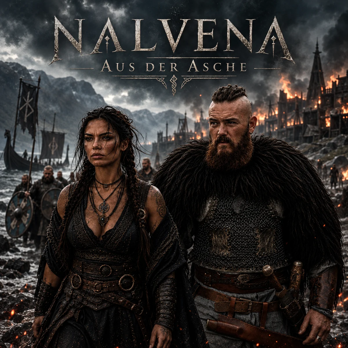 Cover der NALVENA-Single Aus der Asche